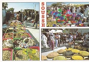 Imagen del vendedor de POSTAL B6695: TUNEZ: SOUSSE. MERCADO a la venta por EL BOLETIN