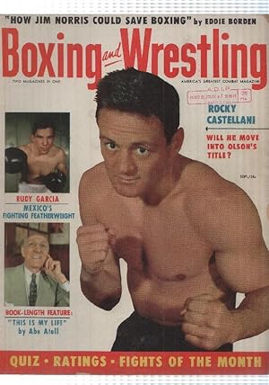 Revista en ingles: Boxing and Wrestling vol. 6 num 1, september 1955 - How Jim Norris could save ...
