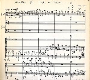 Sonatina for Flute and Piano [FULL SCORE]