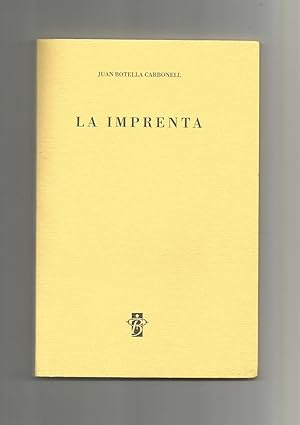 Seller image for La imprenta. for sale by Librera El Crabo