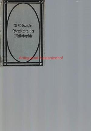 Imagen del vendedor de Geschichte der Philosophie im Umri,Ein Leitfaden zur bersicht. Neue Ausgabe. Durchgesehen und ergnzt von J. Stein, a la venta por Antiquariat Kastanienhof