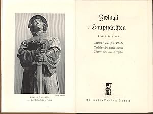 Bild des Verkufers fr Zwingli, der Staatsmann"," zum Verkauf von Antiquariat Kastanienhof