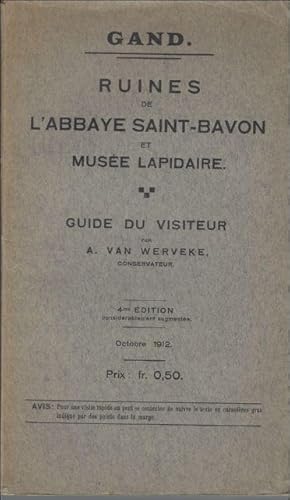 Image du vendeur pour Gand ruines de l'abbaye saint Bavon et musee Lapidaire. Guide du visiteur. mis en vente par BOOKSELLER  -  ERIK TONEN  BOOKS