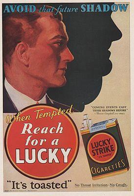 cigarette advertisements in magazines