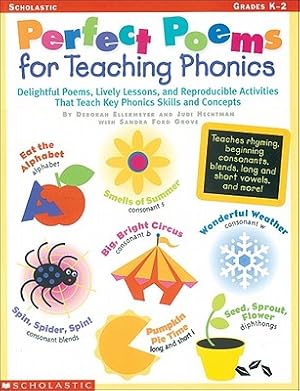 Seller image for Perfect Poems for Teaching Phonics: Delightful Poems, Lively Lessons, and Reproducible Activities That Teach Key Phonics Skills and Concepts (Paperback or Softback) for sale by BargainBookStores