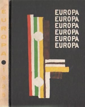 Seller image for Europa Almanach 1925 Malerei Literatur Musik Architektur Plastik Bhne Film Mode. Auerdem nicht unwichtige Nebenbemerkungen for sale by Leipziger Antiquariat