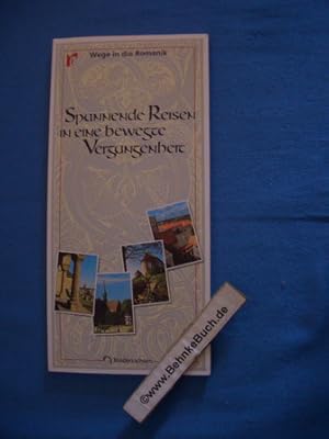 Seller image for Wege in die Romantik - Spannende Reisen in eine bewegte Vergangenheit. Reisefhrer und Tourismuskarte. for sale by Antiquariat BehnkeBuch