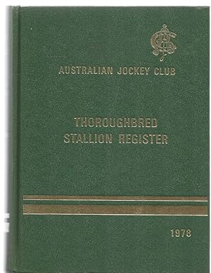 Thoroughbred Stallion Register 1978