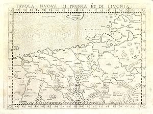 Seller image for Tavola nuova di Prussia et di Livonia for sale by libreria antiquaria perini Sas di Perini