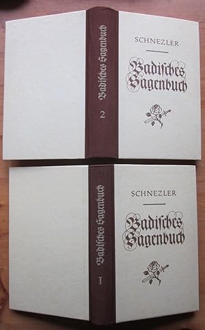 Bild des Verkufers fr Badisches sagen-Buch. Eine Sammlung der schnsten Sagen, Geschichten, Mrchen und Legenden des badischen Landes aus Schrifturkunden, dem Munde des Volkes und der Dichter. Erste Abtheilung: Vom Bodensee bis zur Ortenau. Zweite Abtheilung: Von der Ortenau bis zur Maingegend. Nachdruck der Ausgabe Karlsruhe 1846. zum Verkauf von Antiquariat Roland Ggler