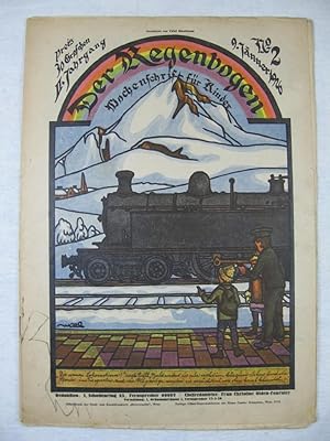 Seller image for Der Regenbogen. Wochenschrift fr Kinder. 2. Jahrgang, Heft 2, 9. Januar. for sale by Wolfgang Kohlweyer