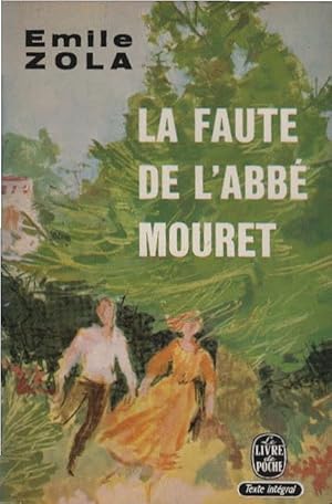 Image du vendeur pour La faute de l'abb Mouret. mis en vente par Schrmann und Kiewning GbR