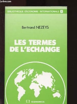 Imagen del vendedor de Les termes de l'change a la venta por Le-Livre