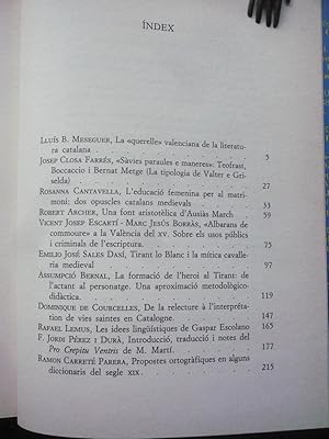 MISCEL LÀNIA JOAN FUSTER - ESTUDIS DE LLENGUA I LITERATURA. Vol IV.