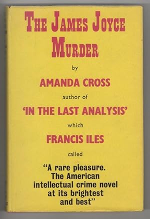 Seller image for The James Joyce Murder by Amanda Cross (First UK Edition) File Copy for sale by Heartwood Books and Art