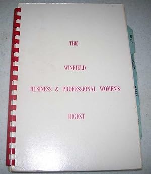 Seller image for The Winfield Business & Professional Women's Digest (Winfield, Kansas 1952-1953) for sale by Easy Chair Books