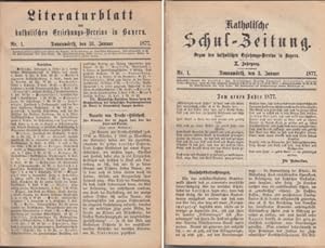 Literaturblatt des katholischen Erziehungs-Vereins in Bayern. Jahrgang 1877. Zusammen mit: Kathol...