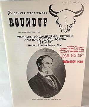 Bild des Verkufers fr The Denver Westerners' Roundup: September - October 1983, Vol. 39, No. 5 zum Verkauf von Clausen Books, RMABA