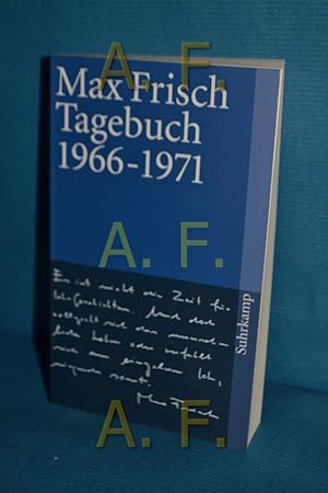 Imagen del vendedor de Tagebuch : 1966 - 1971. Max Frisch / Suhrkamp Taschenbuch , 256 a la venta por Antiquarische Fundgrube e.U.