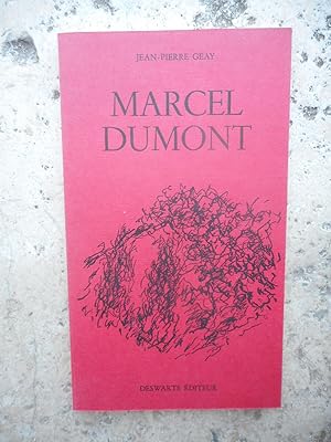 Seller image for Marcel Dumont for sale by Frederic Delbos