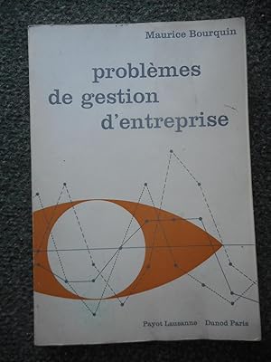 Seller image for Problemes de gestion d'entreprise for sale by Frederic Delbos