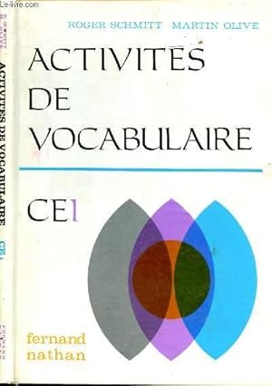 Immagine del venditore per ACTIVITES DE VOCABULAIRE CE1 venduto da Le-Livre