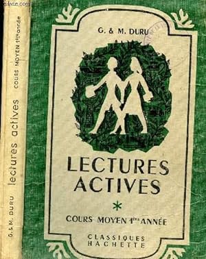 Seller image for LECTURE ACTIVES - COURS MOYEN 1ERE ANNEE for sale by Le-Livre