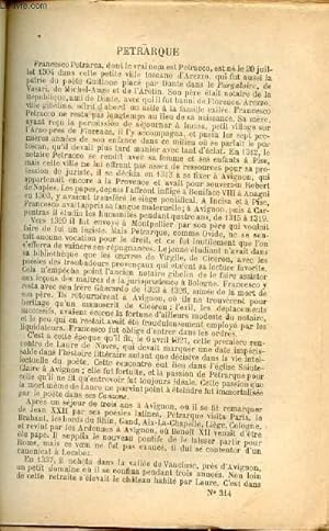 Bild des Verkufers fr BIBLIOTHEQUE POPULAIRE N314 : LETTRES CHOISIES : Autobiographie de Ptrarque zum Verkauf von Le-Livre