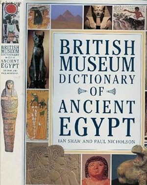 Bild des Verkufers fr BRITISH MUSEUM DICTIONARY OF ANCIENT EGYPT zum Verkauf von Le-Livre