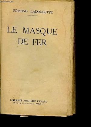 Seller image for LE MASQUE DE FER (ROMAN) for sale by Le-Livre