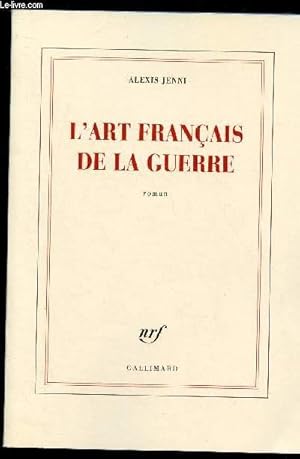 Immagine del venditore per L'ART FRANCAIS DE LA GUERRE (ROMAN) venduto da Le-Livre