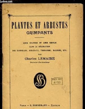 Bild des Verkufers fr PLANTES ET ARBUSTES GRIMPANTS zum Verkauf von Le-Livre