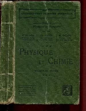Seller image for PHYSIQUE ET CHIMIE - 2E ANNEE for sale by Le-Livre