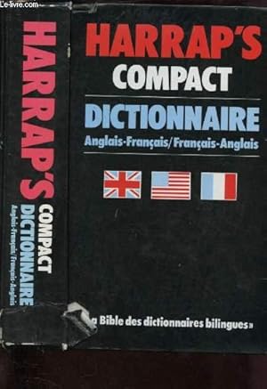 Image du vendeur pour HARRAP'S COMPACT - DICTIONNAIRE ANGLAIS-FRANCAIS / FRANCAIS-ANGLAIS mis en vente par Le-Livre