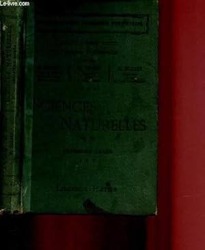 Seller image for SCIENCES NATURELLES - 3e ANNEE for sale by Le-Livre