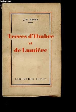 Seller image for TERRES D'OMBRE ET DE LUMIERE for sale by Le-Livre