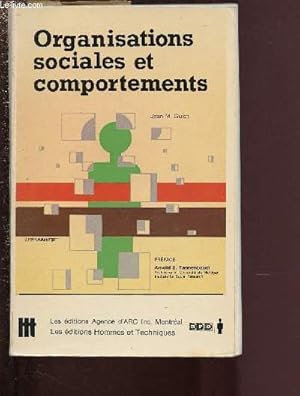 Imagen del vendedor de ORGANISATIONS SOCIALES ET COMPORTEMENTS a la venta por Le-Livre