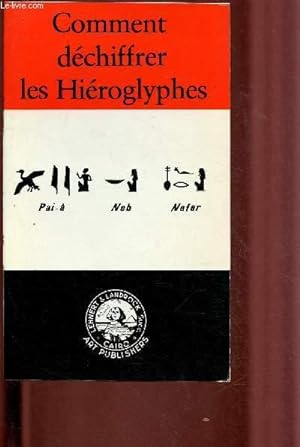 Bild des Verkufers fr COMMENT DECHIFFRER LES HIEROGLYPHES zum Verkauf von Le-Livre