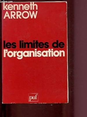 Bild des Verkufers fr LES LIMITES DE L'ORGANISATION / COLLECTION "SUP" zum Verkauf von Le-Livre