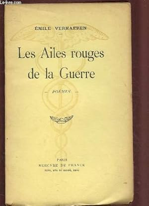 Seller image for LES AILES ROUGES DE LA GUERRE - POEMES for sale by Le-Livre