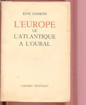 Seller image for L'EUROPE DE L'ATLANTIQUE A L'OURAL for sale by Le-Livre