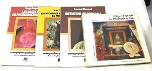 Seller image for (Lot de 4 livres) Les bases de la photographie - vagabondage photographique en montagne - initiation au portrait - L'age d'or de la photographie for sale by crealivres