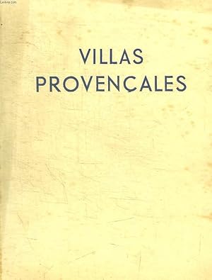 Bild des Verkufers fr VILLAS PROVENCALES zum Verkauf von Le-Livre
