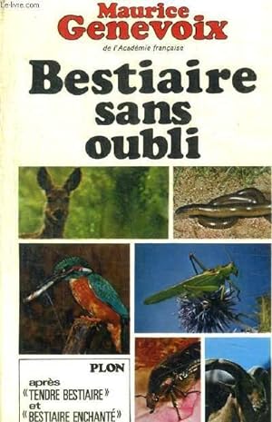 Seller image for BESTIAIRE SANS OUBLI for sale by Le-Livre