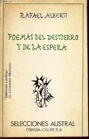 Seller image for POEMAS DEL DESTIERRO Y DE LA ESPERA. for sale by Le-Livre