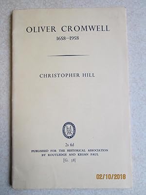 Oliver Cromwell 1658-1958 (G38)