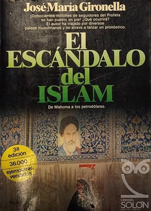 Imagen del vendedor de El escndalo del Islam a la venta por LIBRERA SOLN