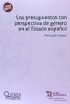 Image du vendeur pour Los presupuestos con perspectiva de gnero en el Estado espaol mis en vente par AG Library