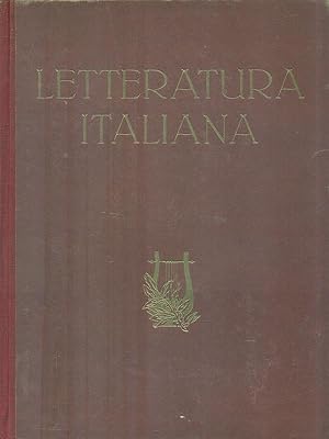 Bild des Verkufers fr Letteratura Italia IV. Dal Romanticismo al Pirandello zum Verkauf von Librodifaccia