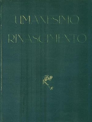 Seller image for Umanesimo e Rinascimento for sale by Librodifaccia